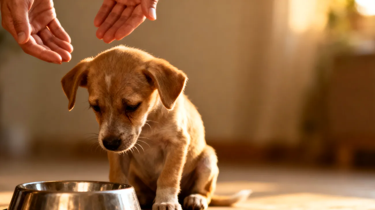 Welpen haben oft Schwierigkeiten, eine ausgewogene Ernährung zu bekommen, da sie spezielle Nährstoffbedürfnisse für ihr Wachstum haben und häufig zu schnell fressen oder das falsche Futter erhalten"